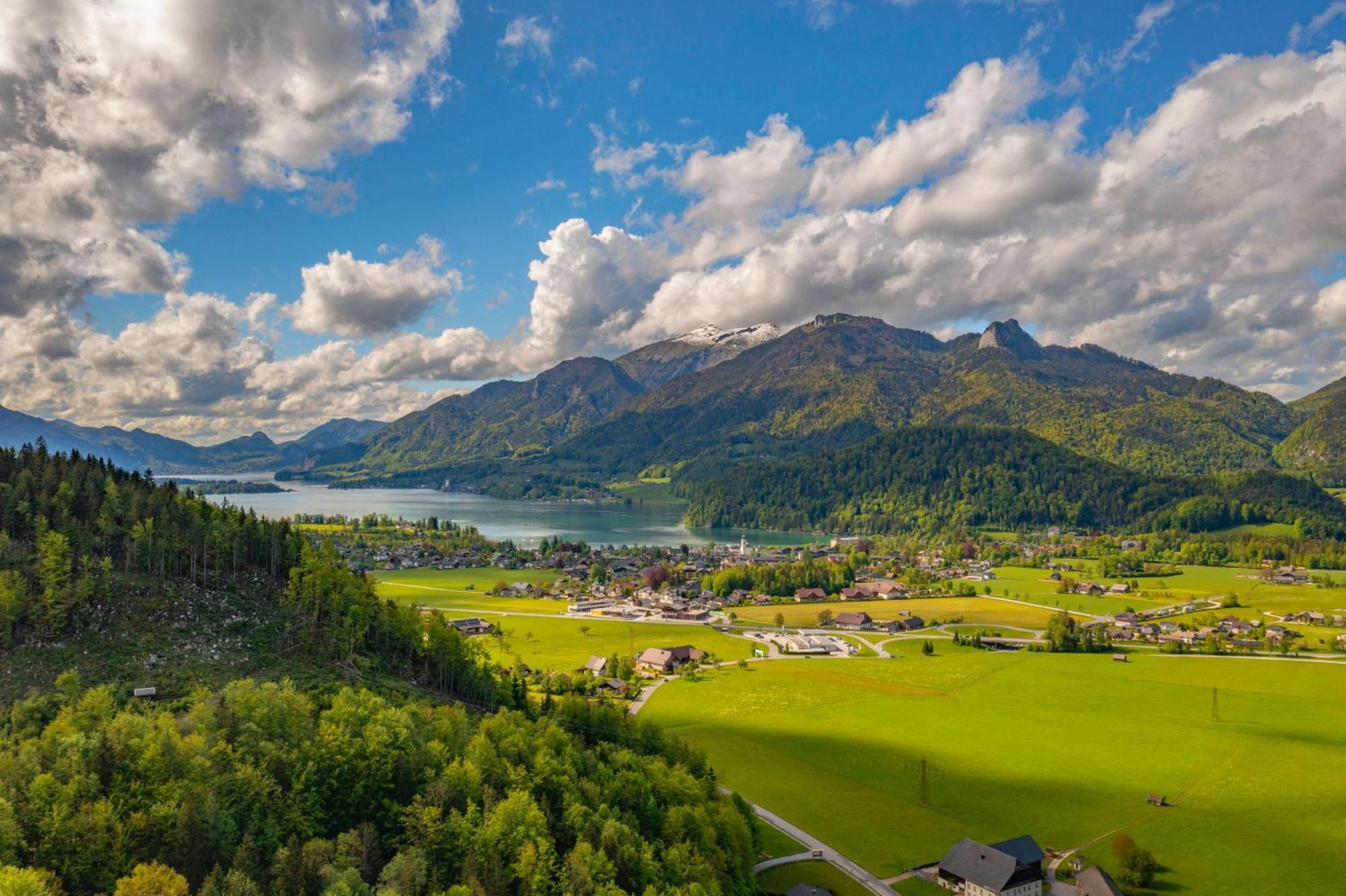 Suite Apartment Modern Getaway - Neu Renoviert - Strobl Am Wolfgangsee Exteriér fotografie