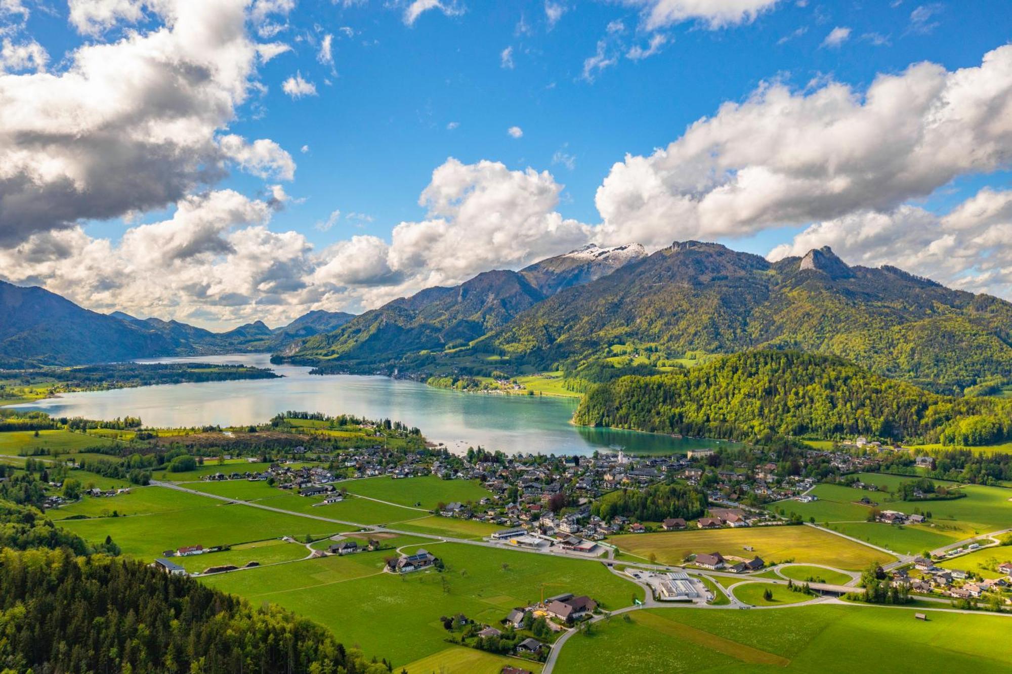 Suite Apartment Modern Getaway - Neu Renoviert - Strobl Am Wolfgangsee Exteriér fotografie