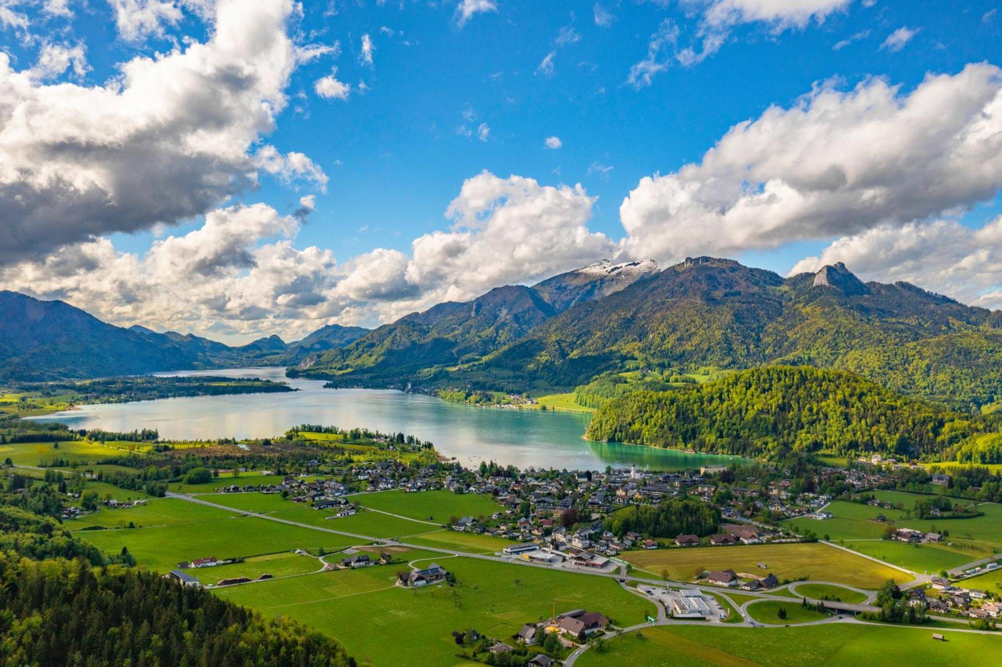 Suite Apartment Modern Getaway - Neu Renoviert - Strobl Am Wolfgangsee Exteriér fotografie