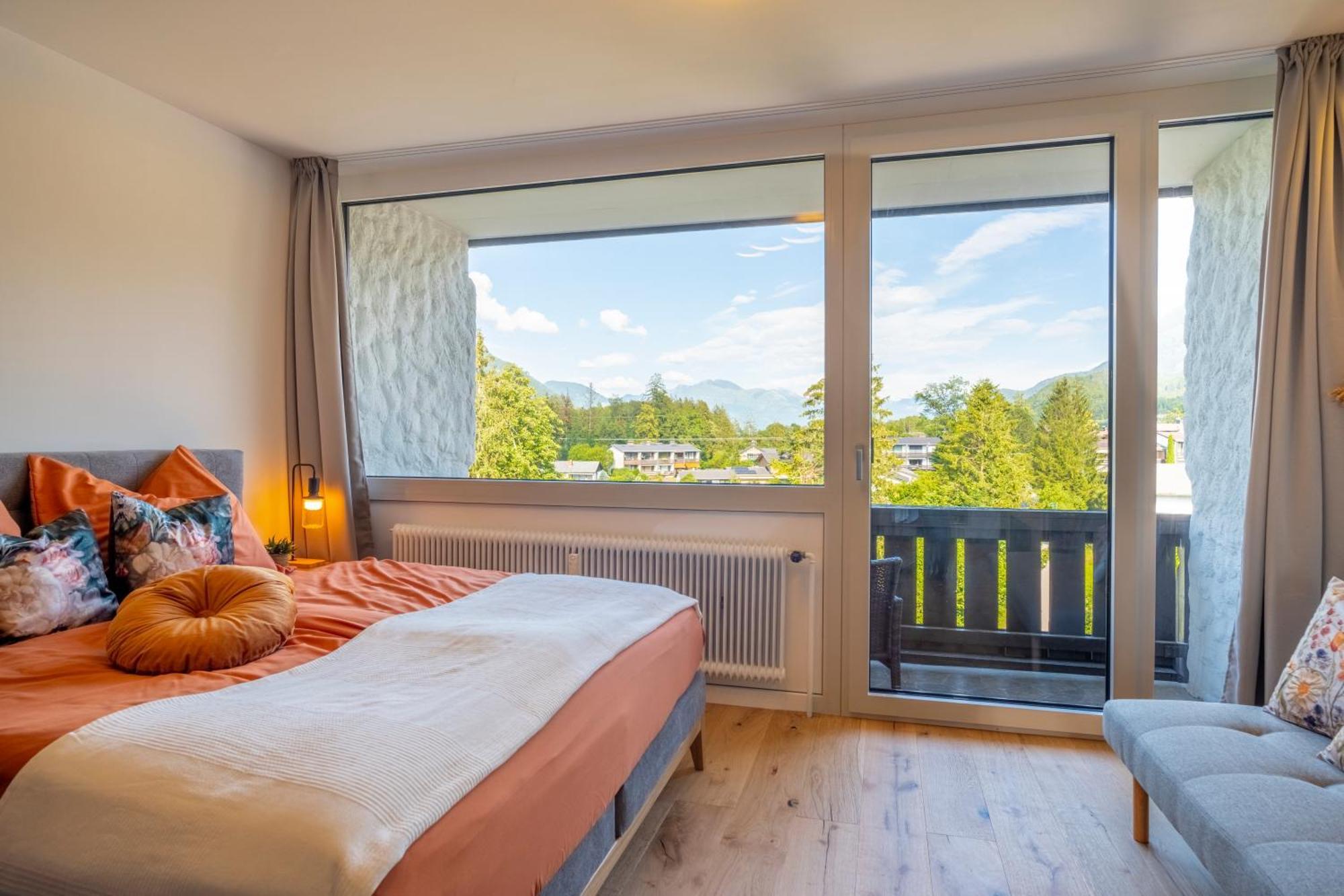 Suite Apartment Modern Getaway - Neu Renoviert - Strobl Am Wolfgangsee Exteriér fotografie